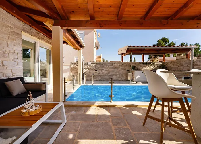 度假居 My Dalmatia - Gajser With Private Swimming Pool 维尔